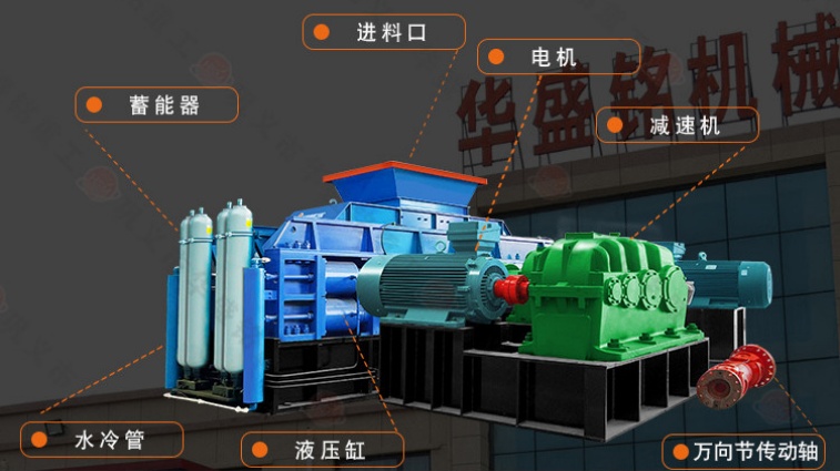 对辊狼牙破碎机 对辊狼牙破碎机